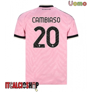 Juventus Andrea Cambiaso #20 Seconda Maglia 2026-27 Manica Corta Juventus Andrea Cambiaso #20 Seconda Maglia 2026-27 Manica Corta